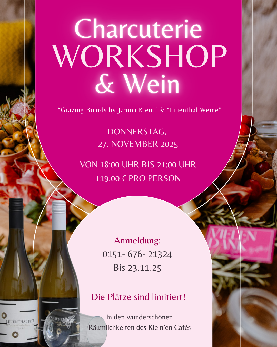 Charcuterie Workshop & Wein // 27. November 2025