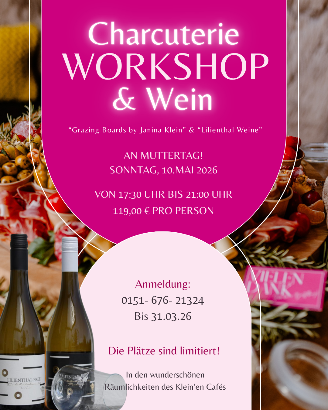 Charcuterie Workshop & Wein // 10. Mai 2026
