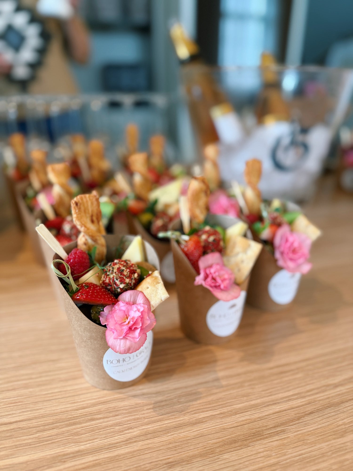Charcuterie Cups personalisiert im Corporate Branding